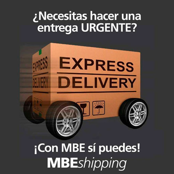 Entregas urgentes con el servicio MBEshipping de las franquicias Mail Boxes Etc 