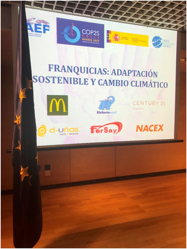 Franquicia d-uñas participa en la mesa redonda “Cumbre del Clima Madrid 2019”